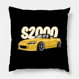 Yellow S2000 - T-shirt Pillow