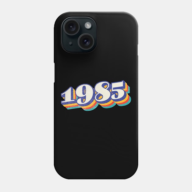 1985 Birthday Year Phone Case by Vin Zzep