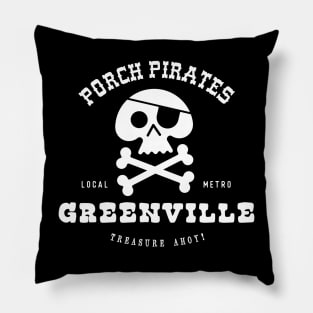 Porch Pirate Greenville, SC Pillow