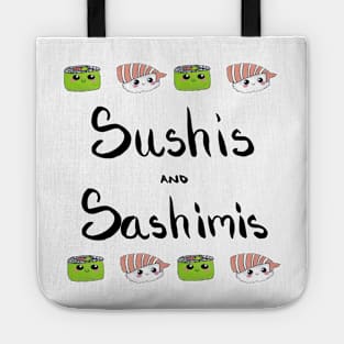 Sushis and Sashimis Tote