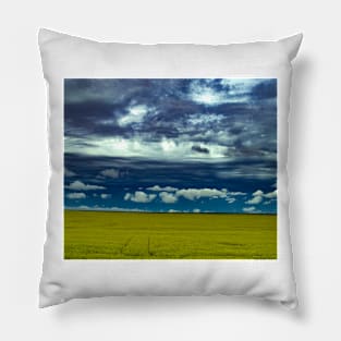 Canola Field Weather Pillow