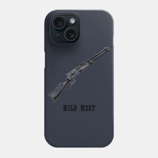 Western Era - Wild West Winchester Rifle Phone Case