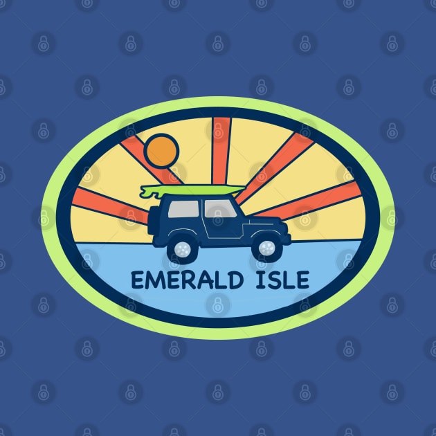 Emerald Isle NC Beach Day by Trent Tides