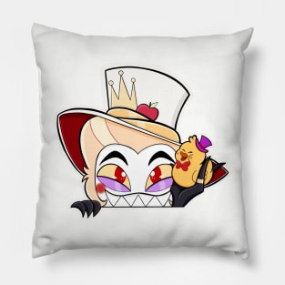 Hazbin Hotel peepers - Lucifer Pillow