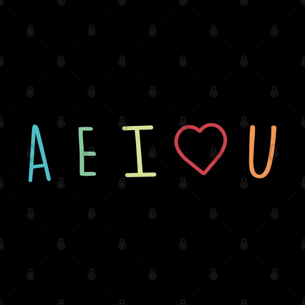 I HEART YOU A E I HEART U by JWOLF