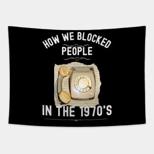 How we Blocked People in the 1970s Tapestry