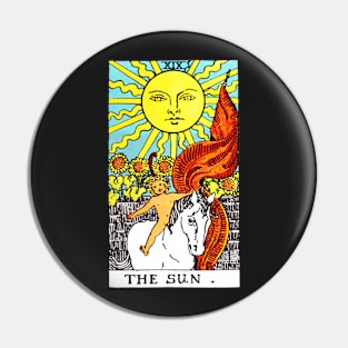 Sun Tarot Pin