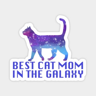 Best Cat Mom In The Galaxy Magnet