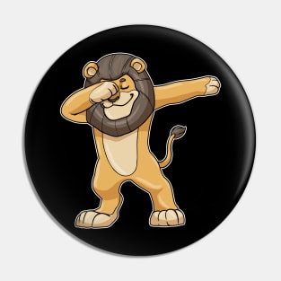 Lion at Hip Hop Dance Dab Pin