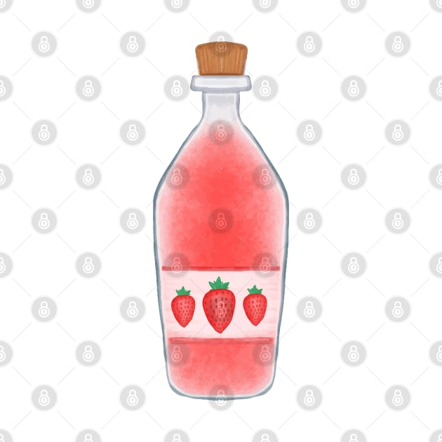 Strawberry Juice Lover by Aisiiyan