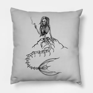 Smokin' Mermaid Pillow