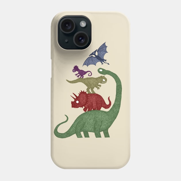 Dinosaurs Phone Case by djrbennett