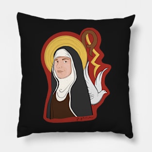 St. Scholastica Pillow