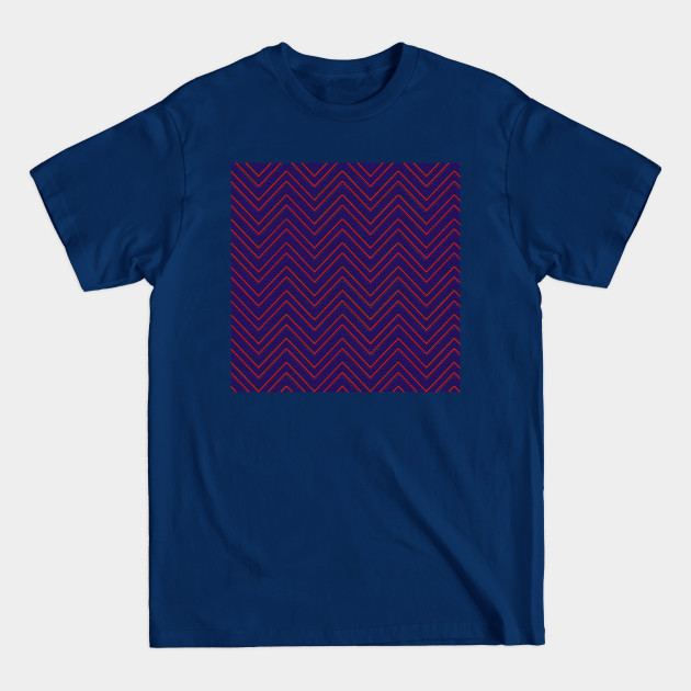 Disover Blue geometry - Facemasks - T-Shirt