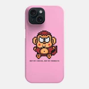 Pixel Monkey Phone Case