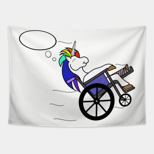 Disabled Unicorn - DIY Bubble Tapestry