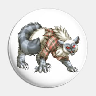 WereCat: Blue Lynx Point Pin