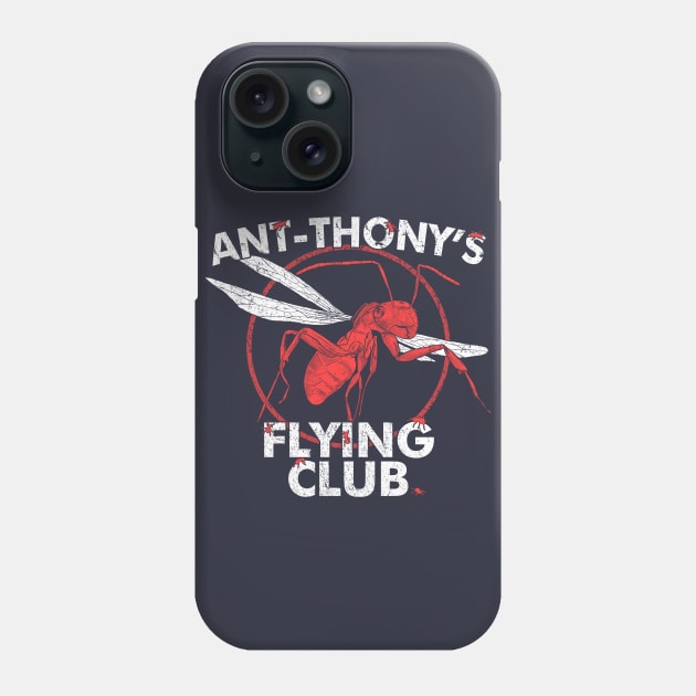 ANT-THONY'S FLYING CLUB Phone Case by jozvoz