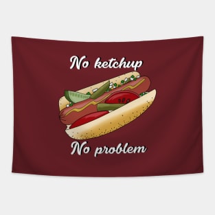 No Ketchup, No Problem Tapestry