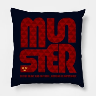 Munster rugby supporters gift Pillow