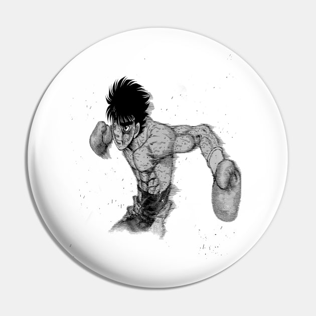 Hajime no Ippo - "The Wind God" Ippo Makunouchi Pin by BadassManga