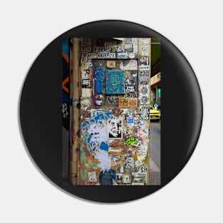 Centre Place Sticker Wall Pin