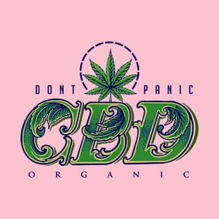 Don't Panic CBD Organic 420 T-Shirt