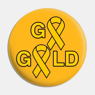 Go Gold! Pin