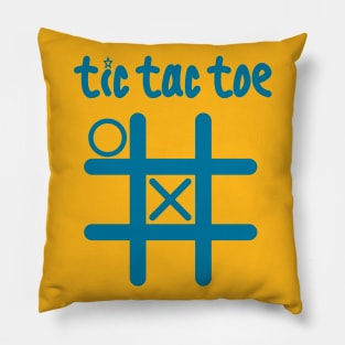 Tic tac toe Pillow