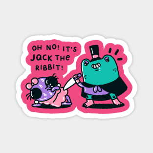 Jack the Ribbit II Magnet