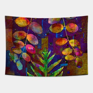 Botanical Autumn colors Tapestry