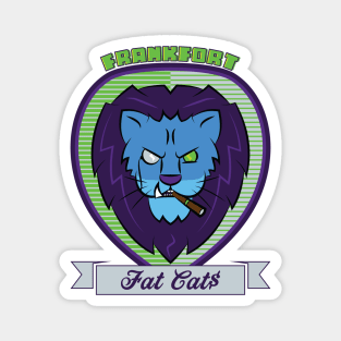 Frankfort Fat Cats Crest Magnet