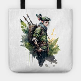 Post Apocalyptic Clad Adventurer Tote