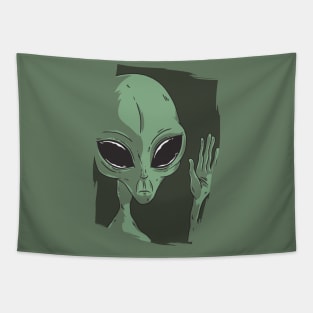 Waving alien Tapestry