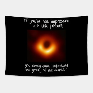 Black Hole First Photo Tapestry