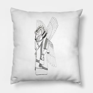 Apkallu Babylonian God Pillow