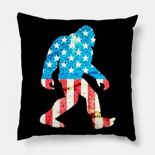 Funny Bigfoot Pillow