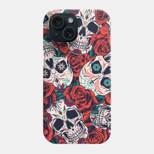 Skull & Roses Phone Case