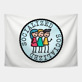 Socialized (Adulting Merit Badge) Tapestry