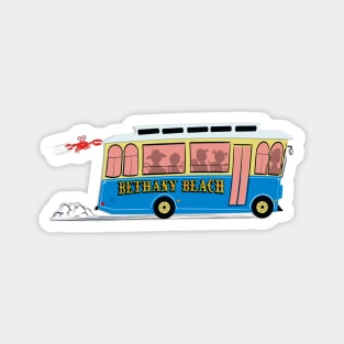 Bethany Beach Trolley Magnet