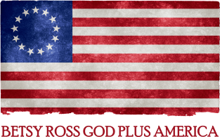 Distressed Betsy Ross Flag Magnet