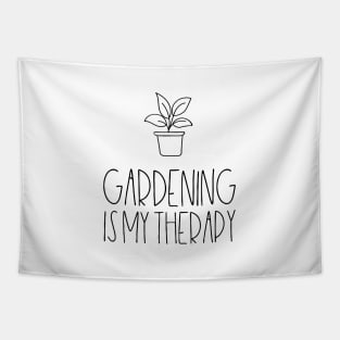 Gardening is my therapy Tapestry