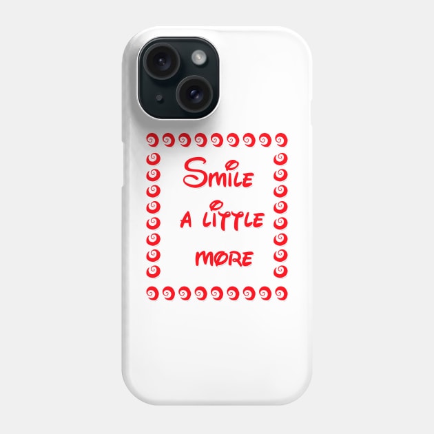 smile a little more Phone Case by sarahnash