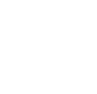 Tulsa 66 Outline Magnet