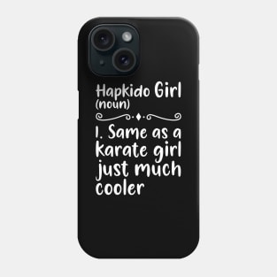 Hapkido girl Phone Case