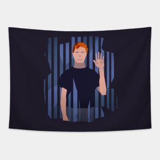 I come in peace Tapestry