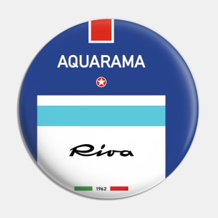 Riva Aquarama Rivarama Milan Italia Italy Pin