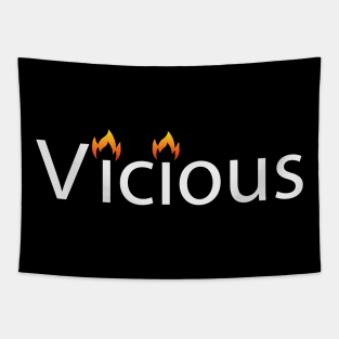 Vicious artistic design Tapestry