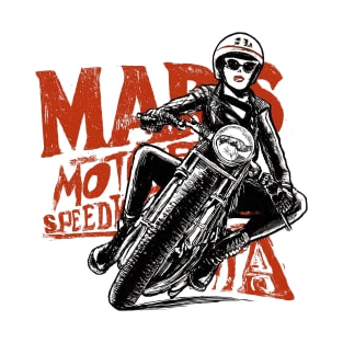 Mars Motor Speedway (2) T-Shirt