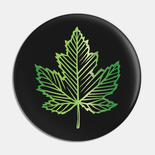 Beauty Leaf Pin by AVEandLIA